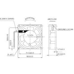 Higrómetro analógico bimetálico Ø 70mm TFA medidor humedad HB70