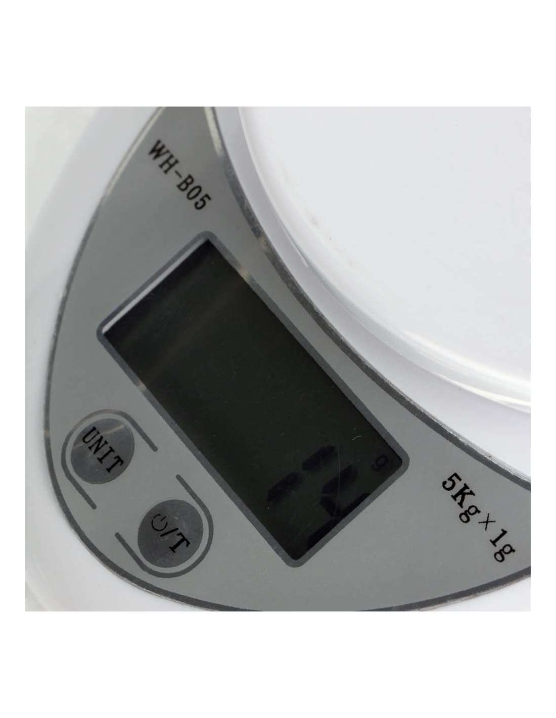 Báscula digital de cocina para medir con exactitud tus recetas